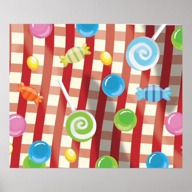 Candy & Sweets Poster (Front)