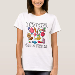 Candy Tester Lollipop Sweets Gift Halloween Kids T-Shirt