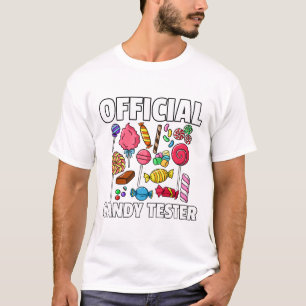 Candy Tester Lollipop Sweets Gift Halloween Kids T-Shirt