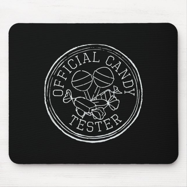 Candy Tester, Retro Candy Lovers  Mouse Pad (Front)