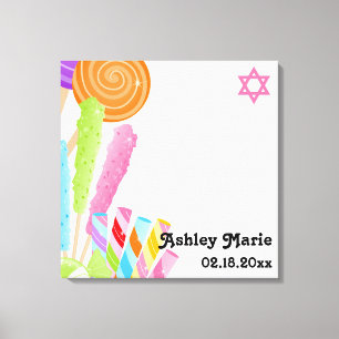 Candy Theme Bat Mitzvah Sign In