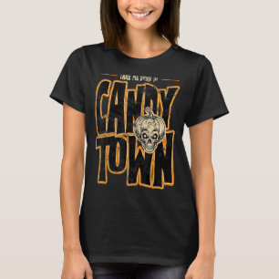 Candy Town Crazy Pumpkin Head T-Shirt