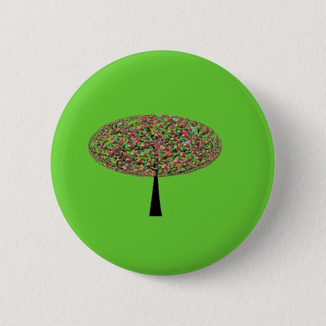 Candy Tree 6 Cm Round Badge (Front)