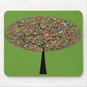 Candy Tree Mouse Pad