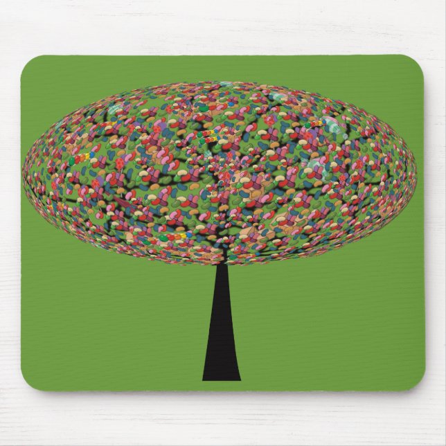 Candy Tree Mouse Pad (Front)