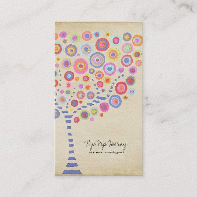Candy Tree Online Store Business Profile Card (Front)