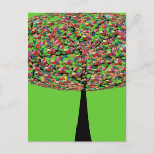 Candy Tree Postcard