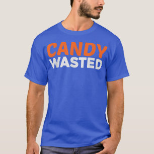 Candy Wasted Halloween Costume 996 T-Shirt