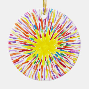 Candy Waters Autism Artist Ceramic Tree Decoration