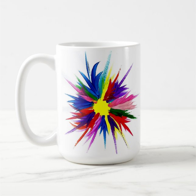Candy Waters Autism Artist Coffee Mug (Left)