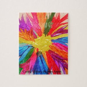 Candy Waters Autism Artist Jigsaw Puzzle