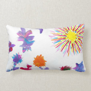 Candy Waters Autism Artist Lumbar Cushion