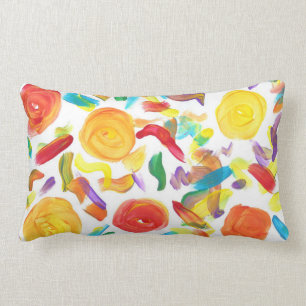 Candy Waters Autism Artist Lumbar Cushion
