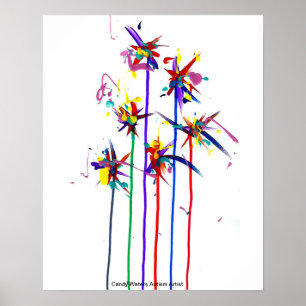 Candy Waters Autism Artist Poster