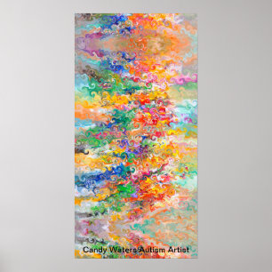 Candy Waters Autism Artist Poster