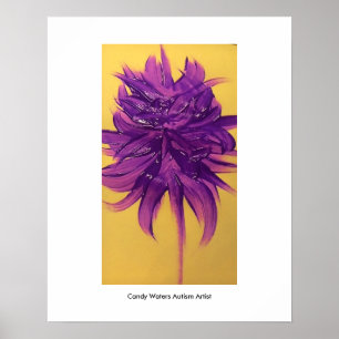 Candy Waters Autism Artist Poster