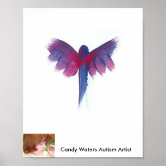 Candy Waters Autism Artist Poster