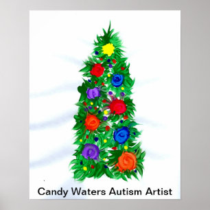 Candy Waters Autism Artist Poster