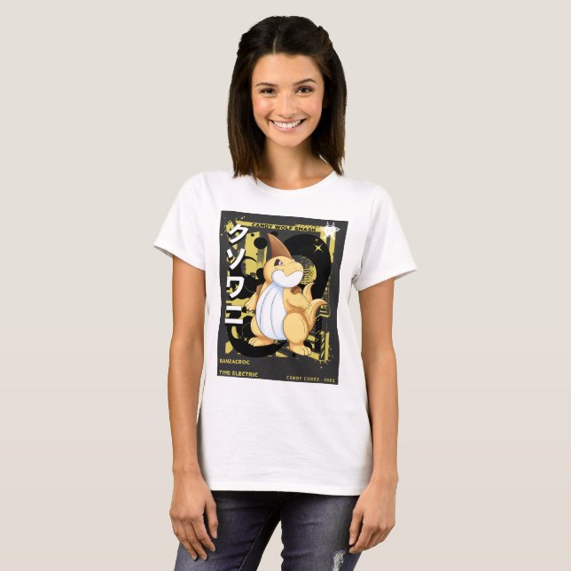 Candy Wolf Smash | Banzacroc T-Shirt (Front Full)