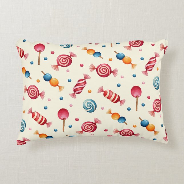 Candy Wonderland Decorative Cushion (Front)