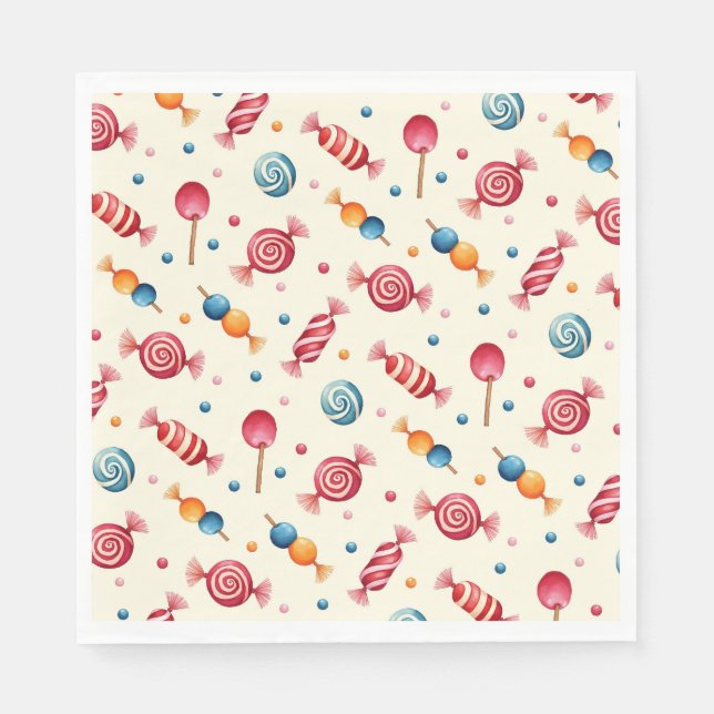 Candy Wonderland Napkin (Front)