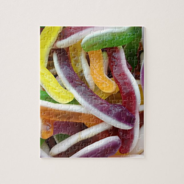 Candy Worms Jigsaw Puzzle (Vertical)