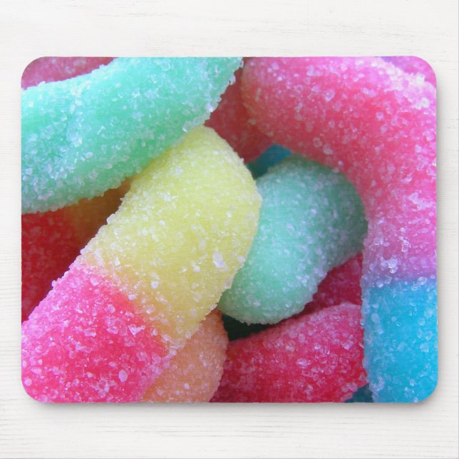 Candy worms mouse pad (Front)
