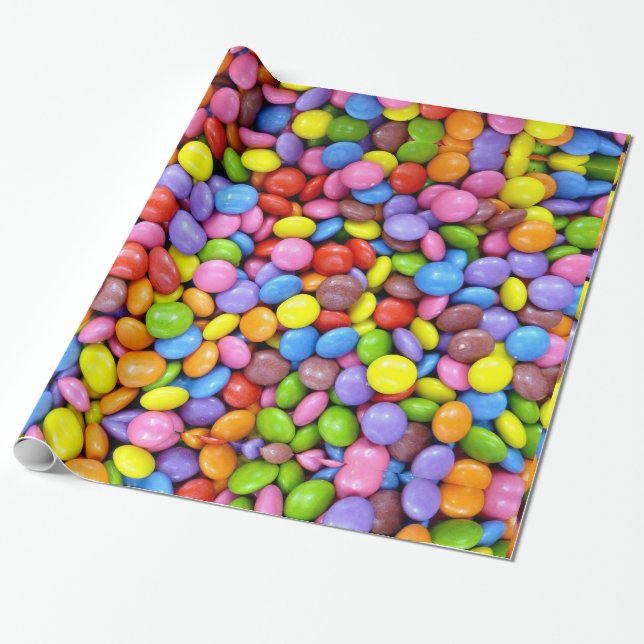 Candy Wrapping Paper (Unrolled)