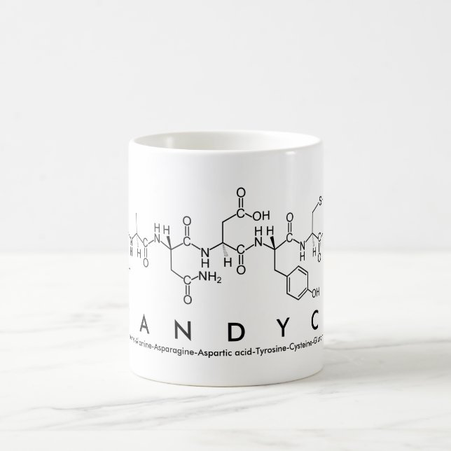 Candyce peptide name mug (Center)