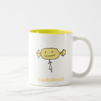CandyHead i like u Mug Yellow