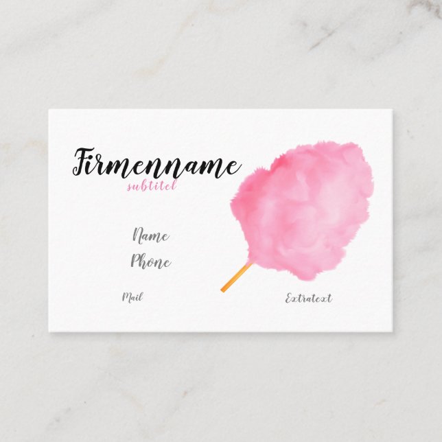 Candyland Business Card (Front)