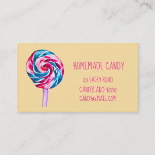 Candyland Candy store Business Card