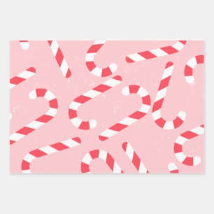 Candyland Colorful Pattern Wrapping Paper Sheet
