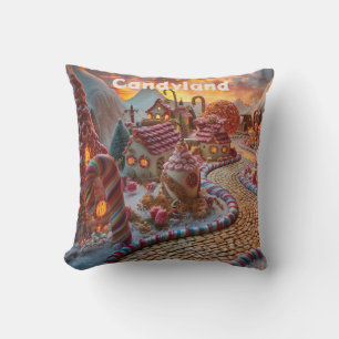 Candyland fantasy cushion