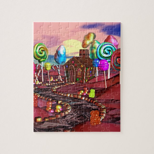 Candyland Jigsaw Puzzle (Vertical)
