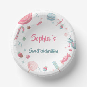 Candyland Paper Plates Party Decor