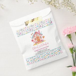 Candyland Sweet Celebration Kids Birthday Party Favour Bag