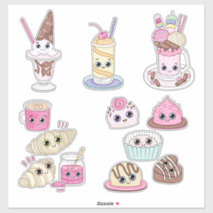 Candyland Sweet Treats Custom-Cut Vinyl Sticker