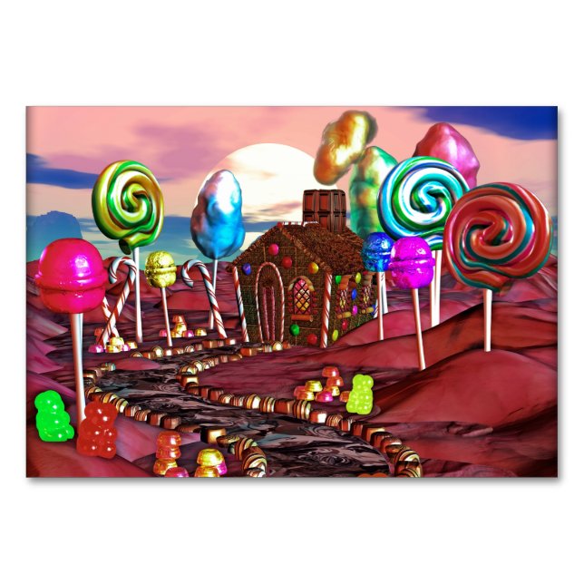 Candyland Table Number (Front)