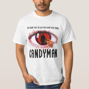 "  Candyman 90's Horror Movie Retro" T-Shirt