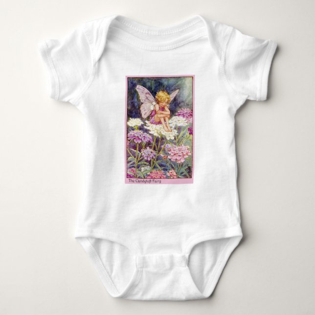 Candytuft Fairy Baby Bodysuit (Front)