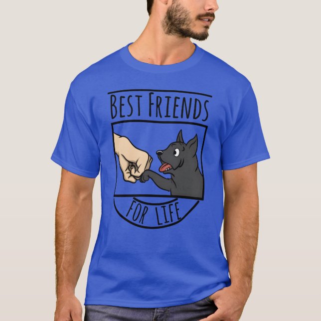 Cane Corso Best Friends For Life friends T-Shirt (Front)
