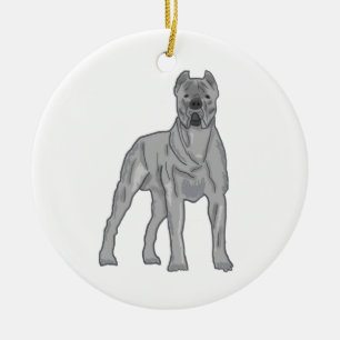 Cane Corso Ceramic Ornament
