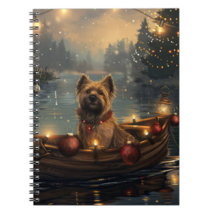 Cane Corso Christmas Festive Voyage Notebook