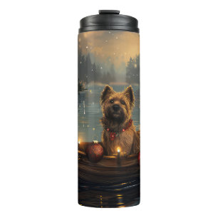 Cane Corso Christmas Festive Voyage Thermal Tumbler