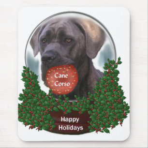 Cane Corso Christmas Gifts Mouse Pad