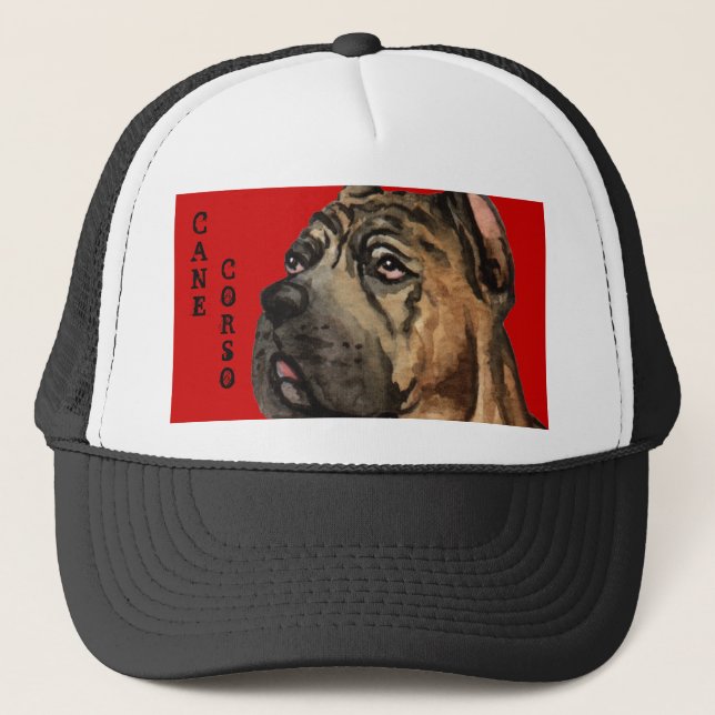 Cane Corso Colour Block Trucker Hat (Front)