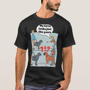 Cane Corso Confusion Boxer Dog Breed Molosser Dog T-Shirt