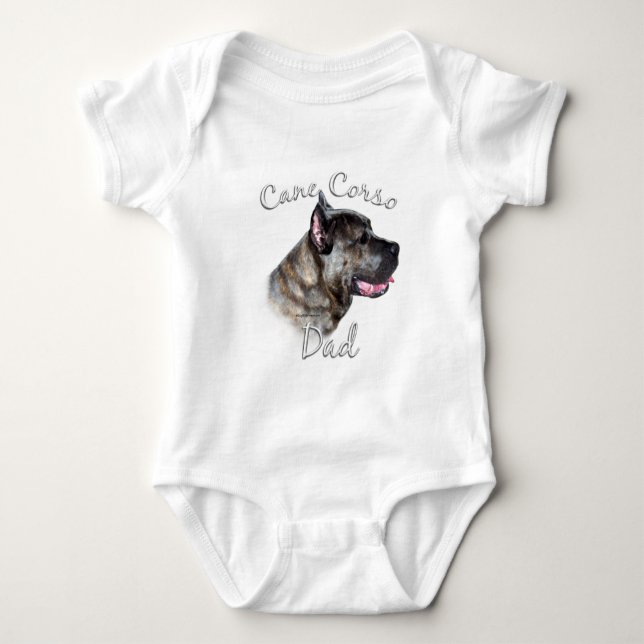 Cane Corso Dad 2 Baby Bodysuit (Front)