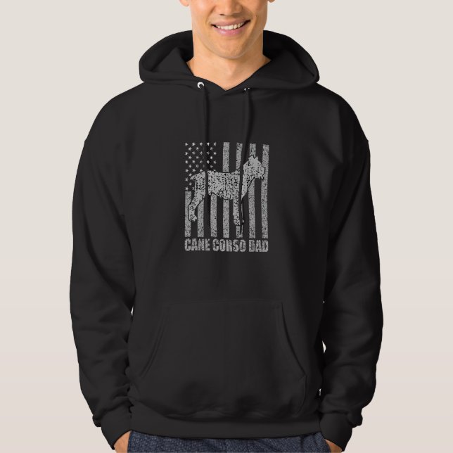 Cane Corso Dad Hoodie (Front)
